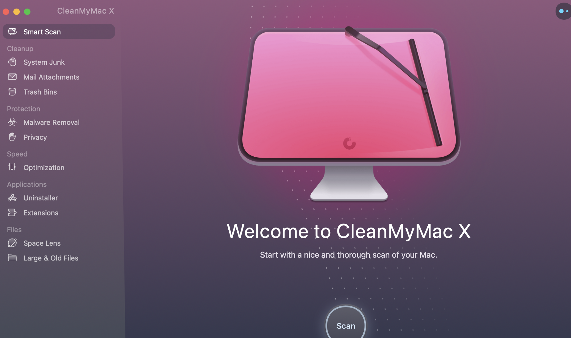 you get rid of a constsn ad for mac cleaner on the mac